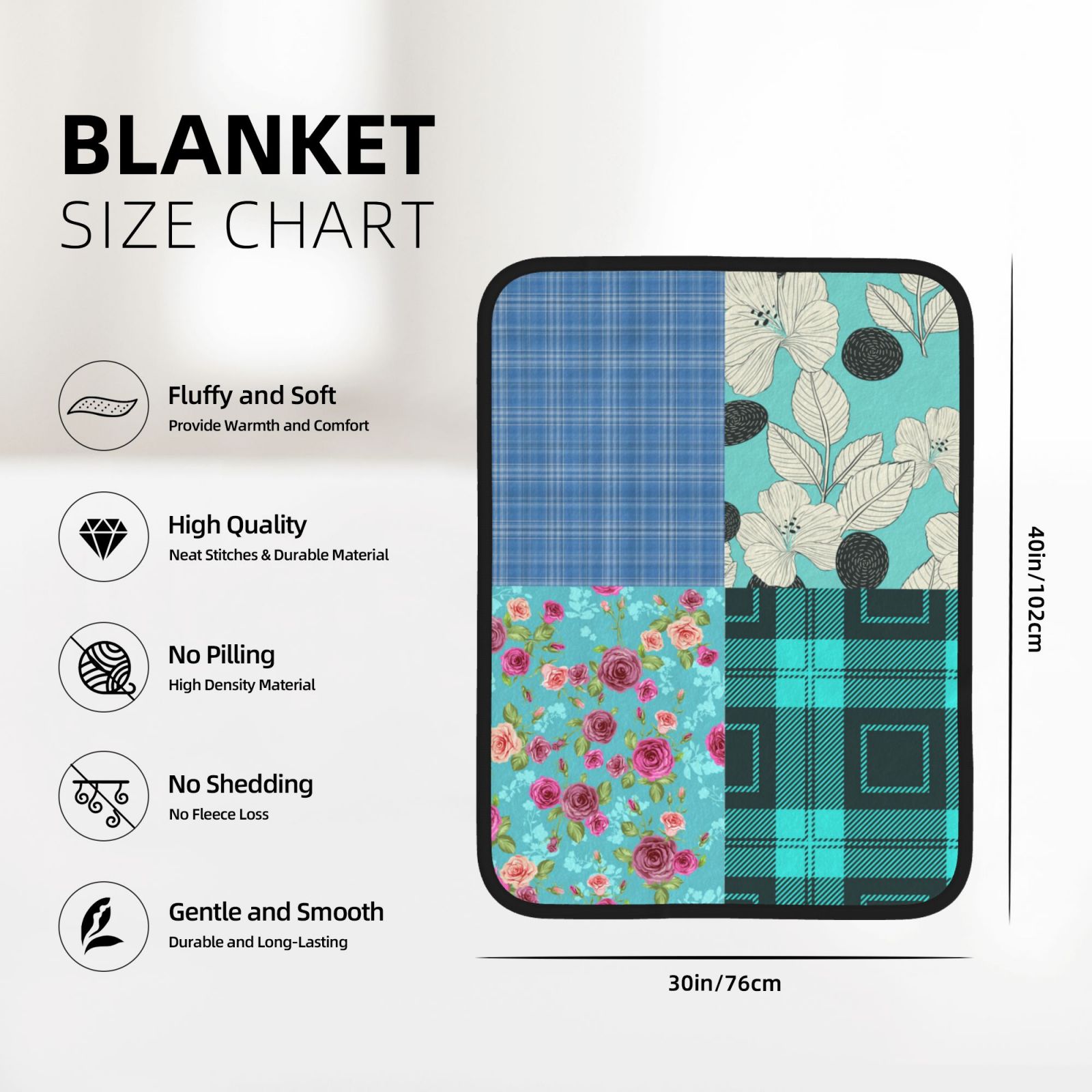 30x40in Double Sided Blanket